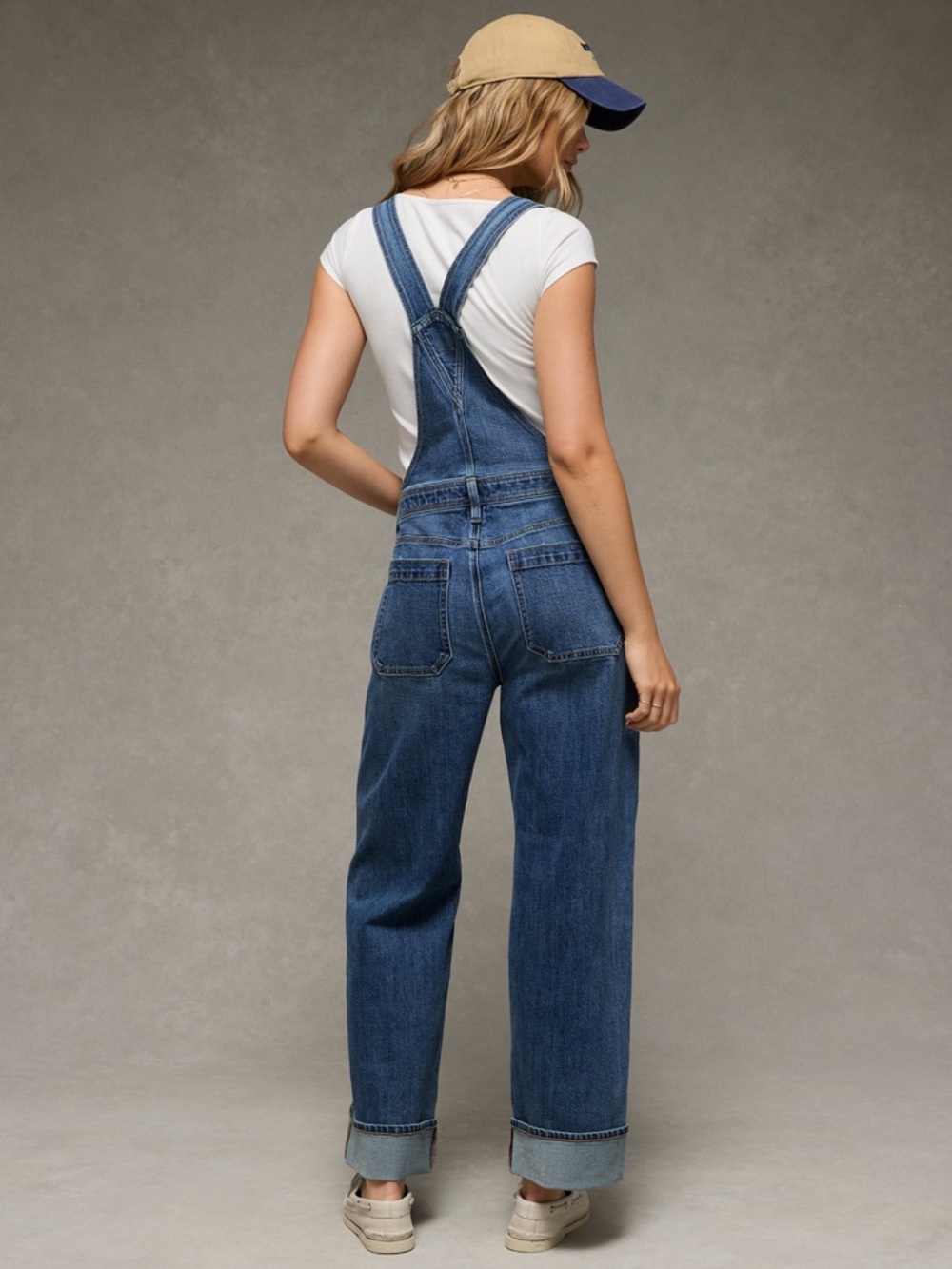 American Eagle 🦅 Stretch Stovepipe Overall - Picture 4 of 7